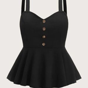 Peplum cami